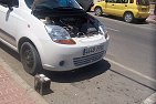 battery removed
