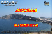 49DX/E468 QSL front.