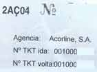 Ferry Ticket.