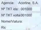 Ferry Ticket.
