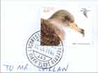 Direct post card stamp from Santa Maria Island.