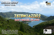 75TSW/AZ002 QSL.
