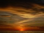Island on horizon