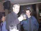 21AT116 Chris and 14DX461 Ludo toasting...